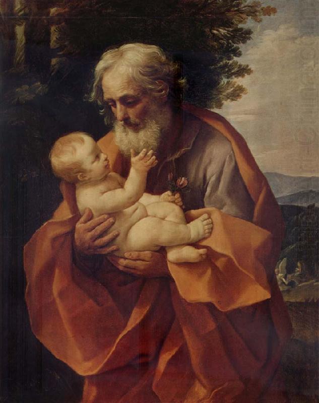 St Joseph with the Infant Christ, Guido Reni